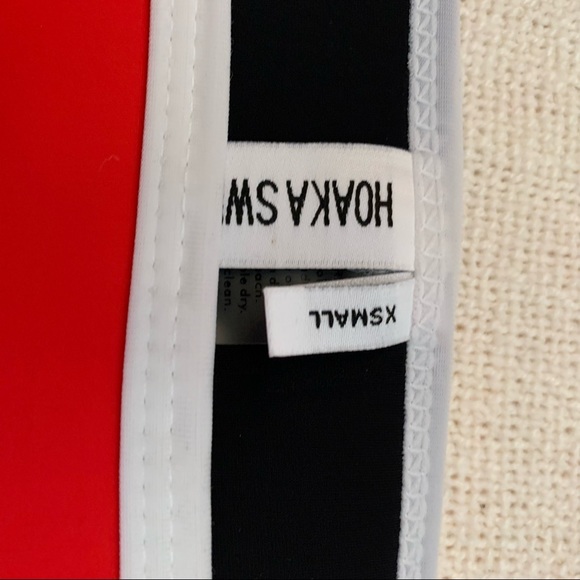 HOAKA Red Bikini Cheeky Bottoms - Picture 3 of 3